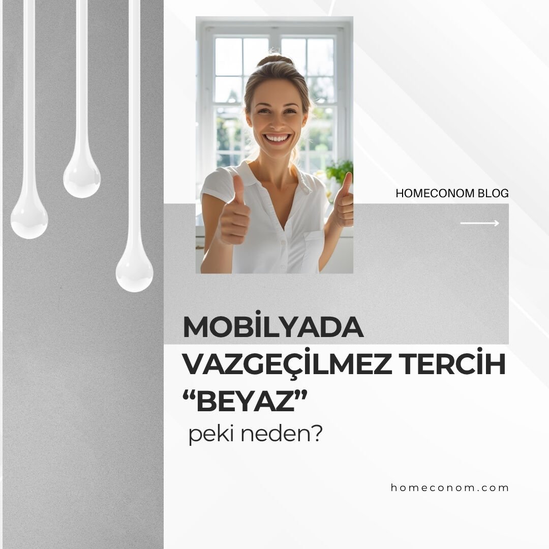 Mutfak Dolabı ve Banyo Dolabı Mobilyalarında Neden Beyaz Tercih Edilir?