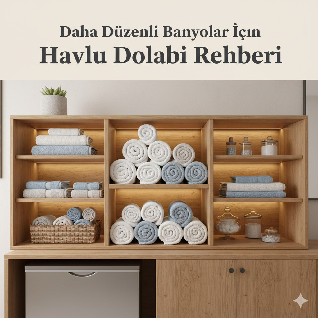 Daha Düzenli Banyolar İçin Havlu Dolabı Rehberi