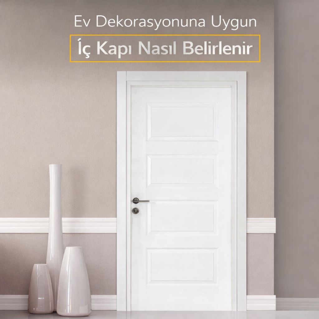 Ev Dekorasyonuna Uygun İç Kapı Nasıl Belirlenir