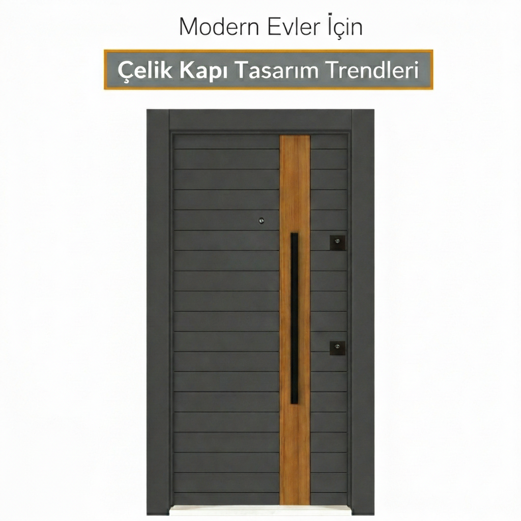 Modern Evler İçin Çelik Kapı Tasarım Trendleri