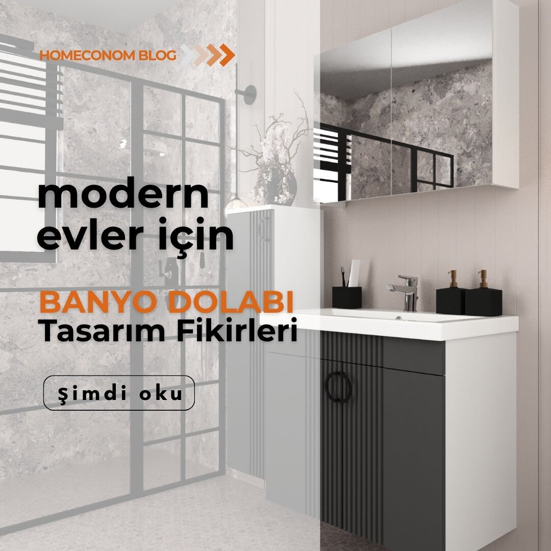 Modern Evler İçin Banyo Dolabı Tasarım Fikirleri