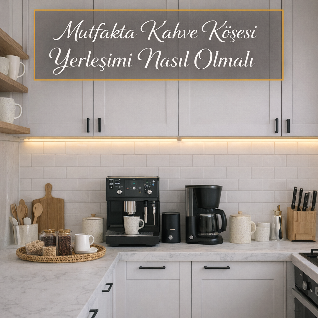 Mutfakta Kahve Köşesi Yerleşimi Nasıl Olmalı