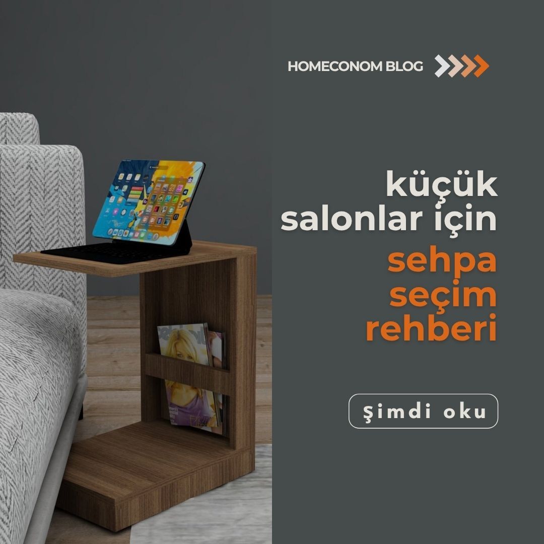 Küçük Salonlar İçin Sehpa Seçim Rehberi