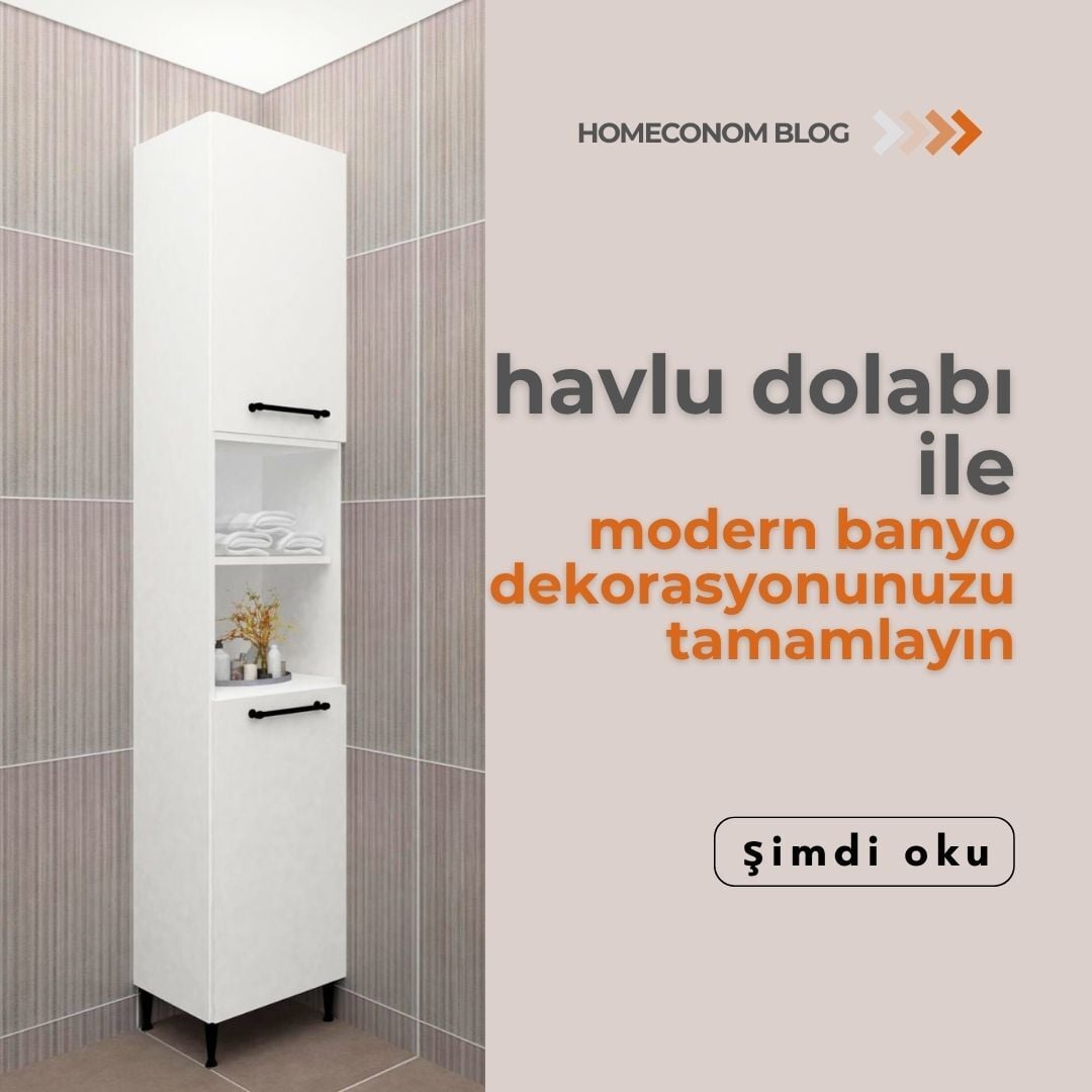 Havlu Dolabı ile Modern Banyo Dekorasyonunuzu Tamamlayın