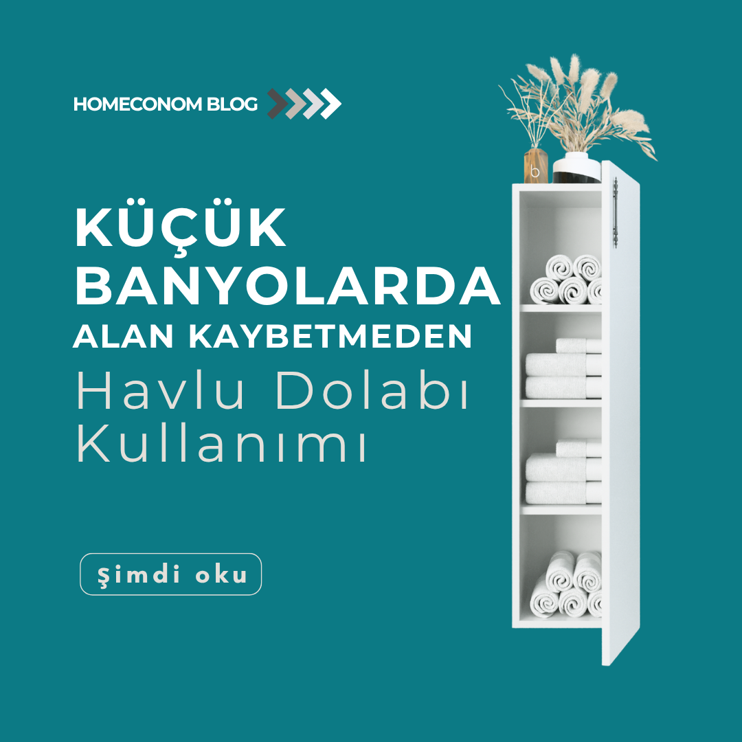 Küçük Banyolarda Havlu Dolabı Kullanarak Alan Kaybetmeden Düzen Sağlayın