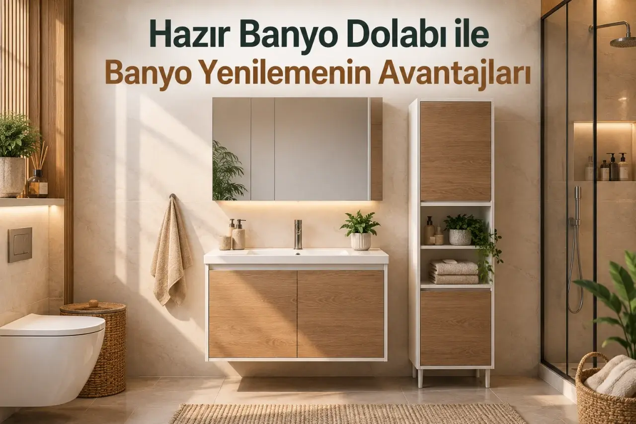Banyo Yenileme Sürecinde Hazır Dolap Kullanmanın Sağladığı Pratik Avantajlar