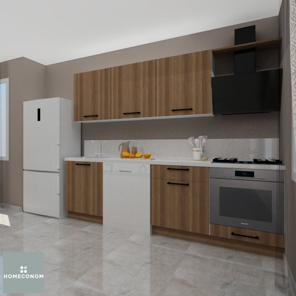 SARDES BAKER 240 Mat Ceviz Mutfak