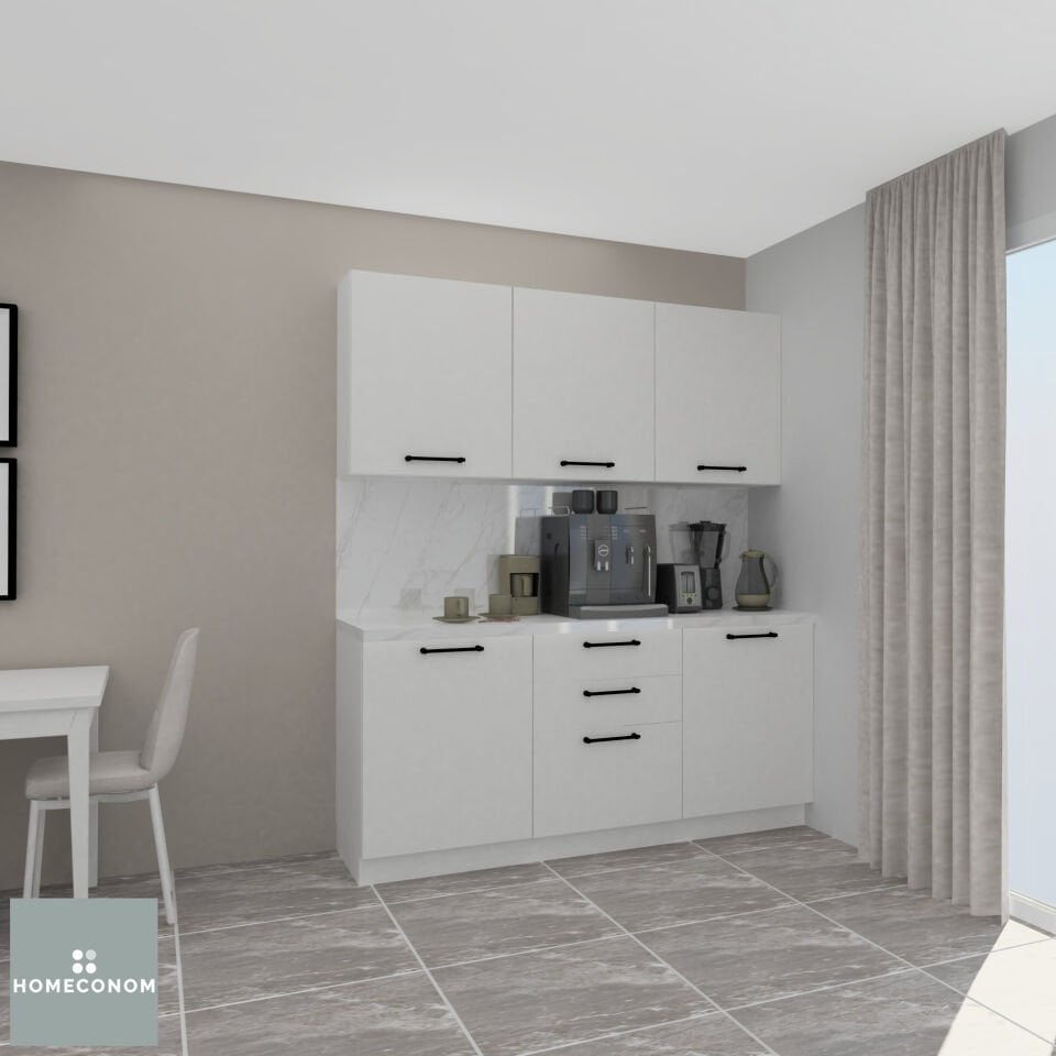TIMEOS EXTRA 180 Parlak Beyaz Çok Amaçlı Dolap