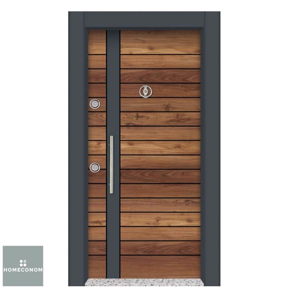 C9000 Çelik Kapı 100 cm Laminox Sağ Yön