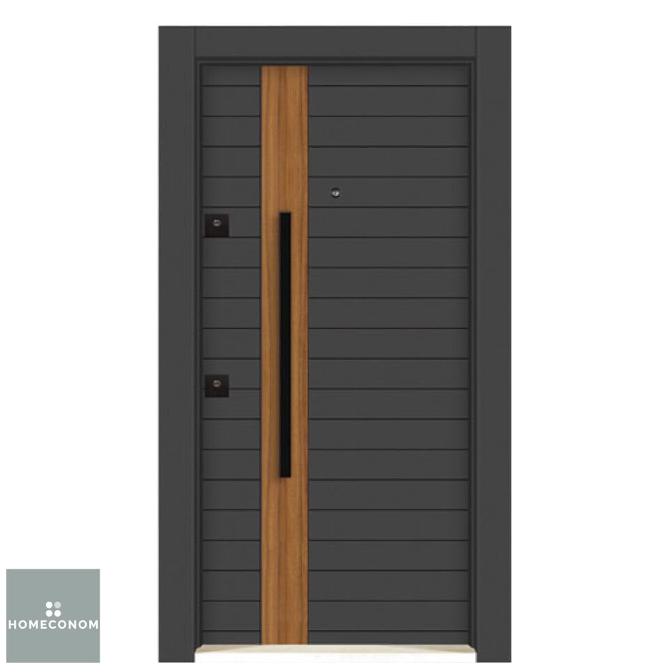 C9100 Çelik Kapı 100 cm Laminox Sağ Yön