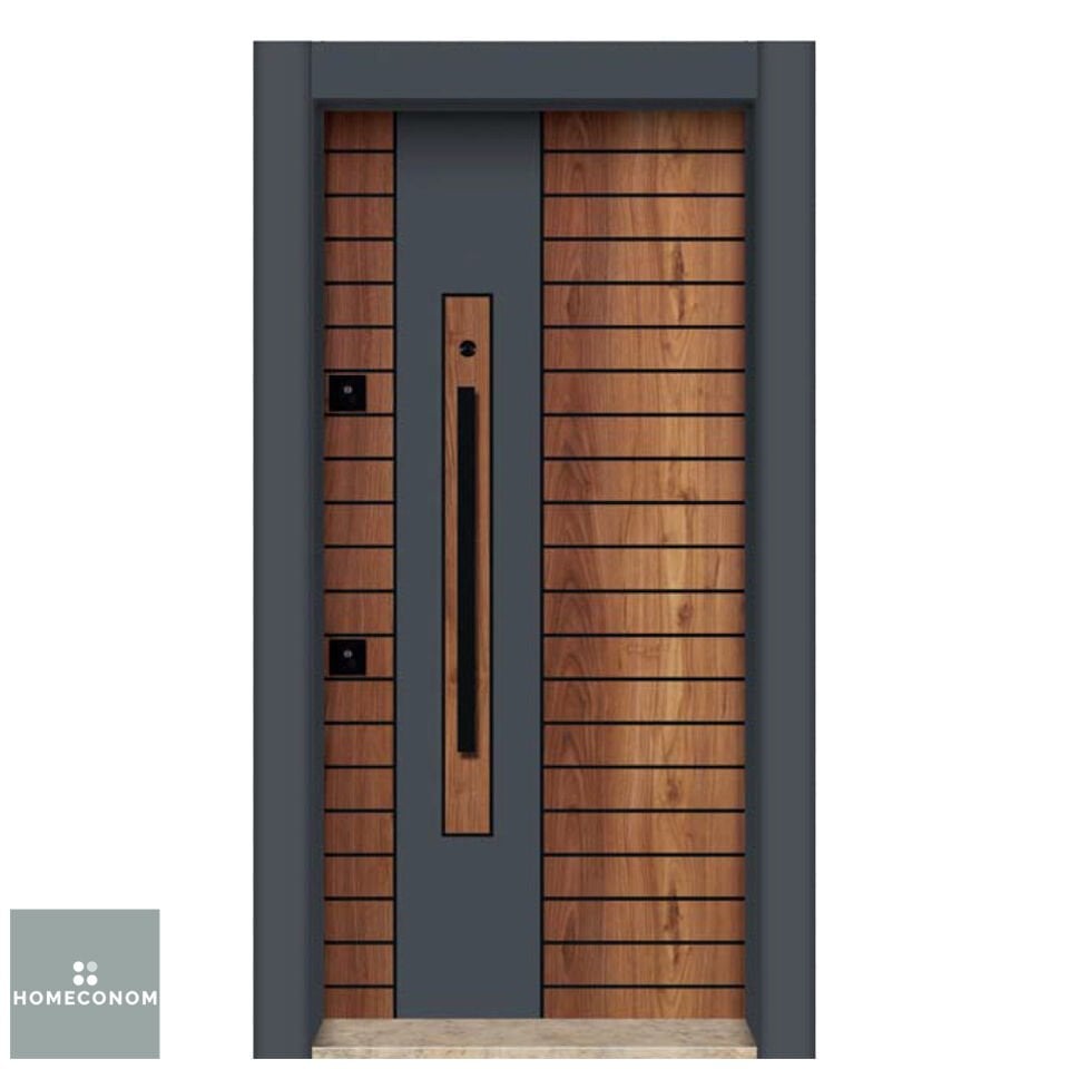 C9300 Çelik Kapı 100 cm Laminox Sağ Yön