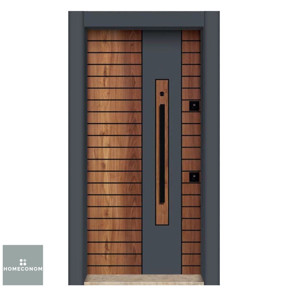 C9300 Çelik Kapı 100 cm Laminox Sol Yön