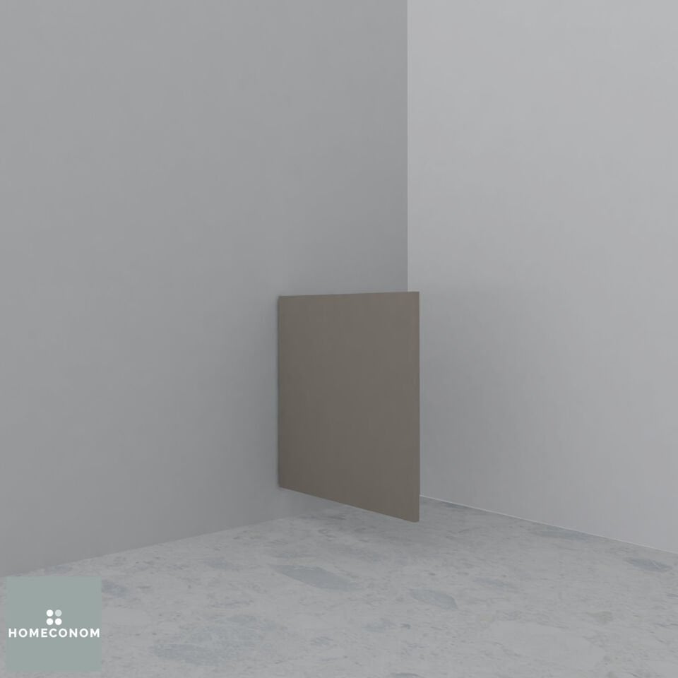 Yarı Ankastre Bulaşık Maki̇nesi̇ Kapağı 60 cm Mat Vizon MDF Lam