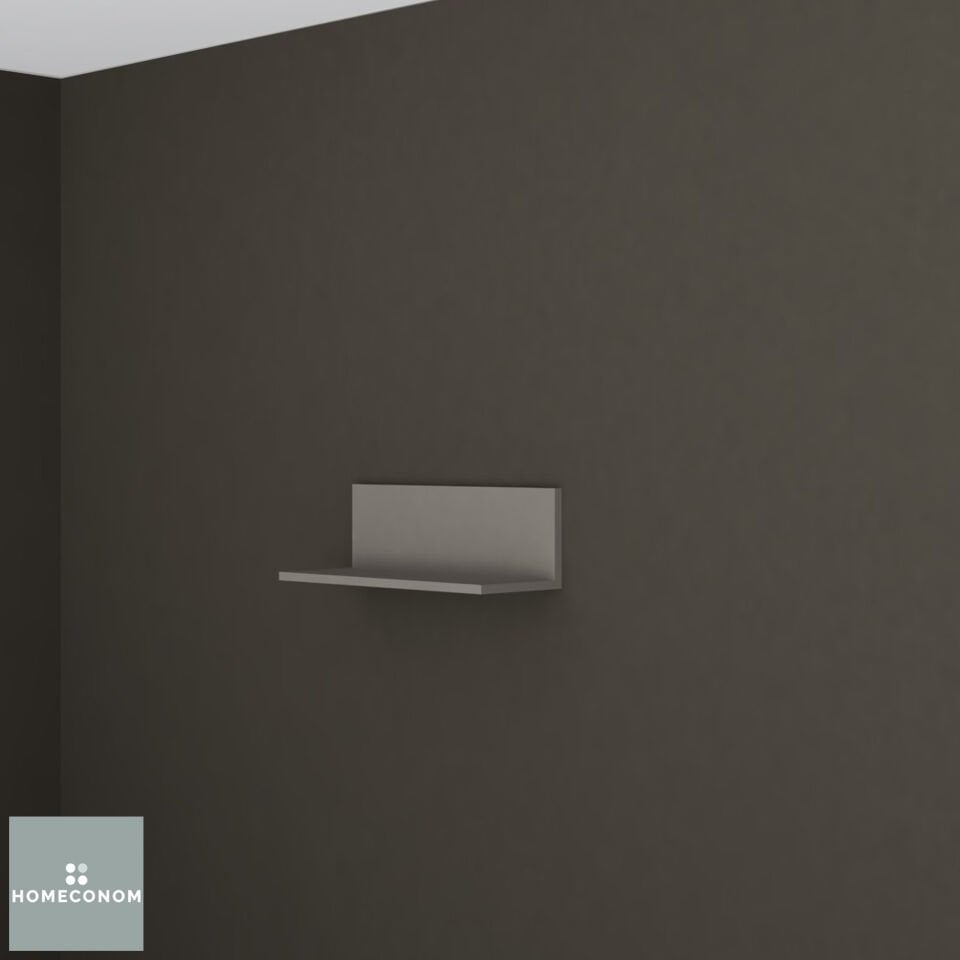 ARKA PANELLİ AÇIK RAF 60 MDF Lam Mat Vizon
