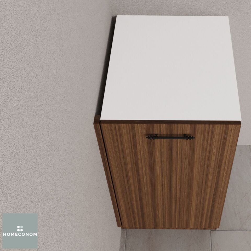 ALT DOLAP BİTİŞ KAPAMASI 2 MDF Lam Mat Ceviz