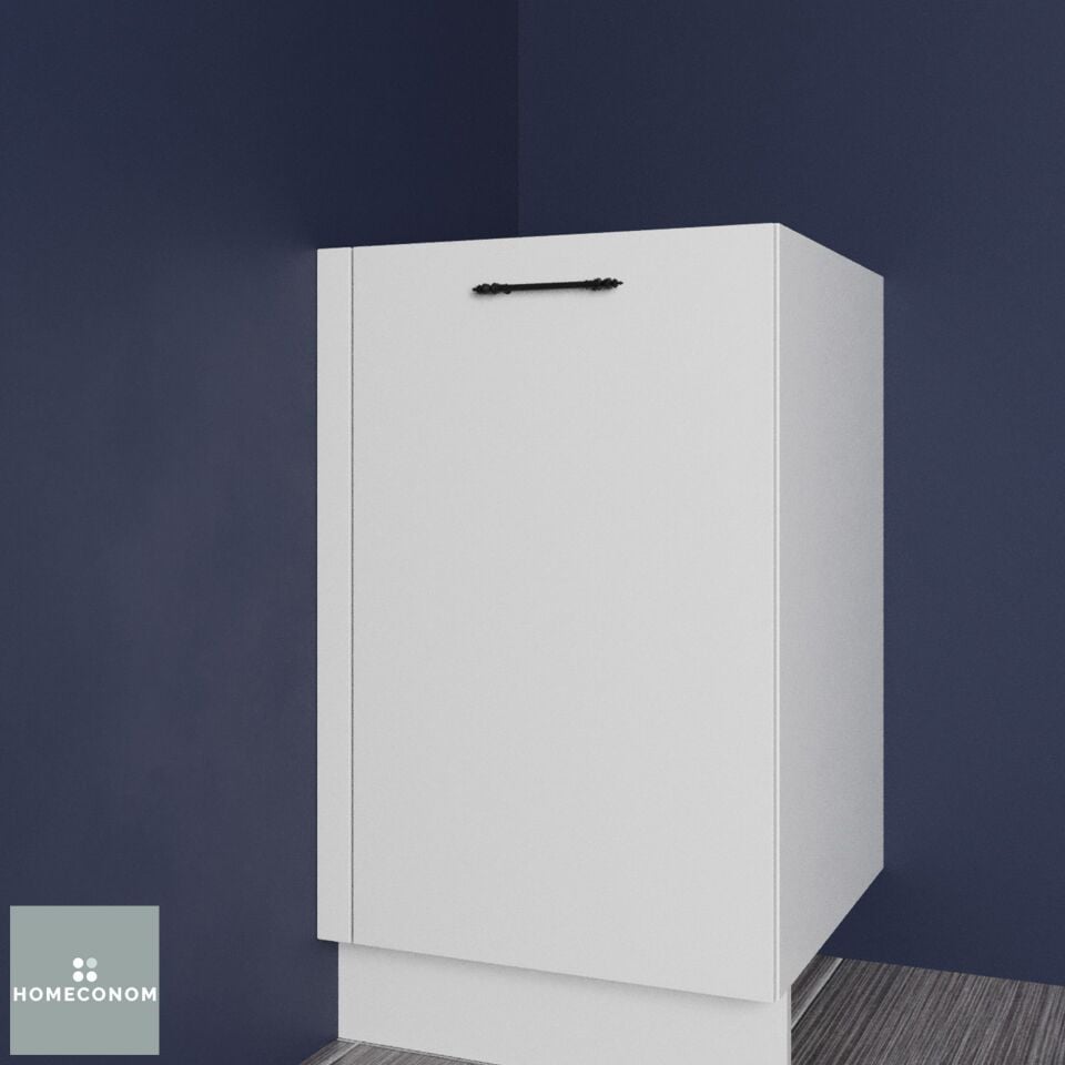 ALT DOLAP BİTİŞ KAPAMASI 3 MDF Lam Parlak Beyaz