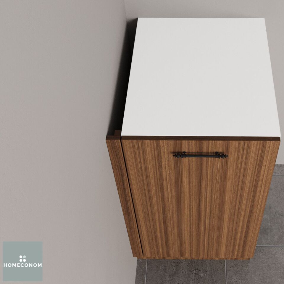 ALT DOLAP BİTİŞ KAPAMASI 4 MDF Lam Mat Ceviz