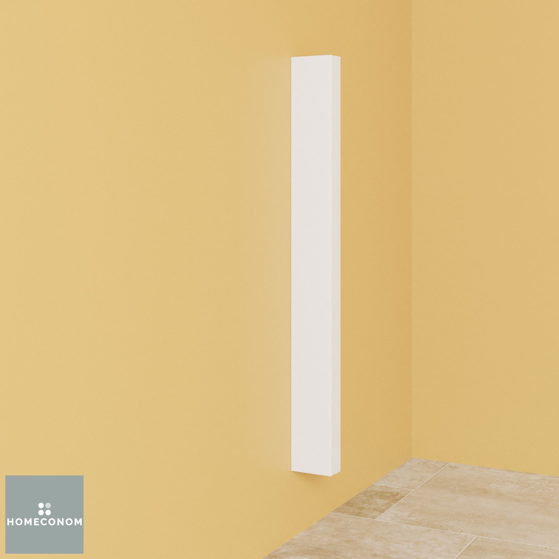 ALT DOLAP BİTİŞ KAPAMASI 8 MDF Lam Parlak Beyaz