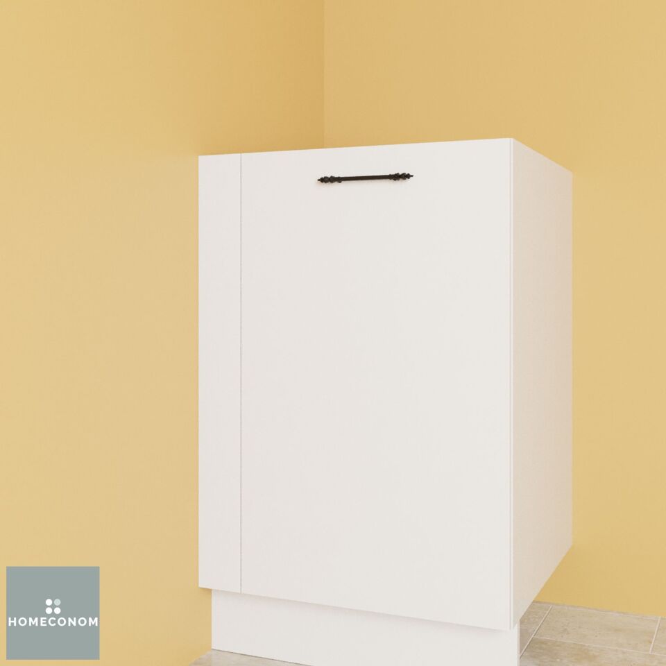 ALT DOLAP BİTİŞ KAPAMASI 8 MDF Lam Parlak Beyaz