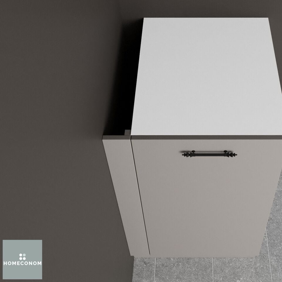 ALT DOLAP BİTİŞ KAPAMASI 8 MDF Lam Mat Vizon