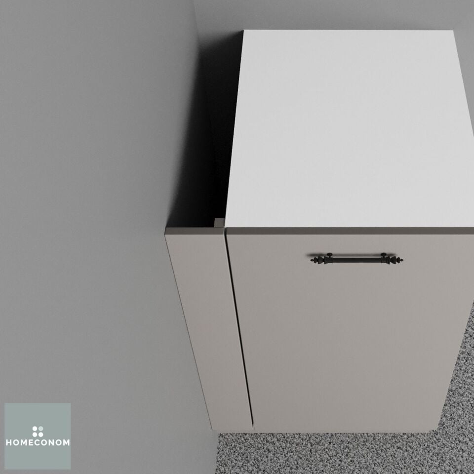 ALT DOLAP BİTİŞ KAPAMASI 10 MDF Lam Mat Vizon