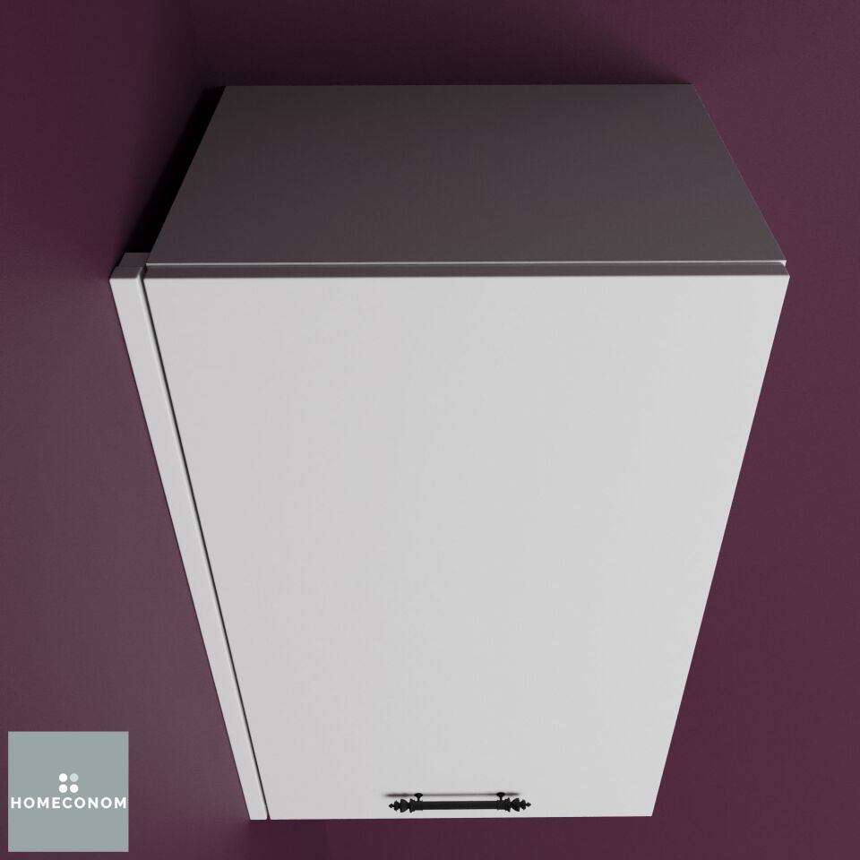 ÜST DOLAP BİTİŞ KAPAMASI 2 MDF Lam Parlak Beyaz