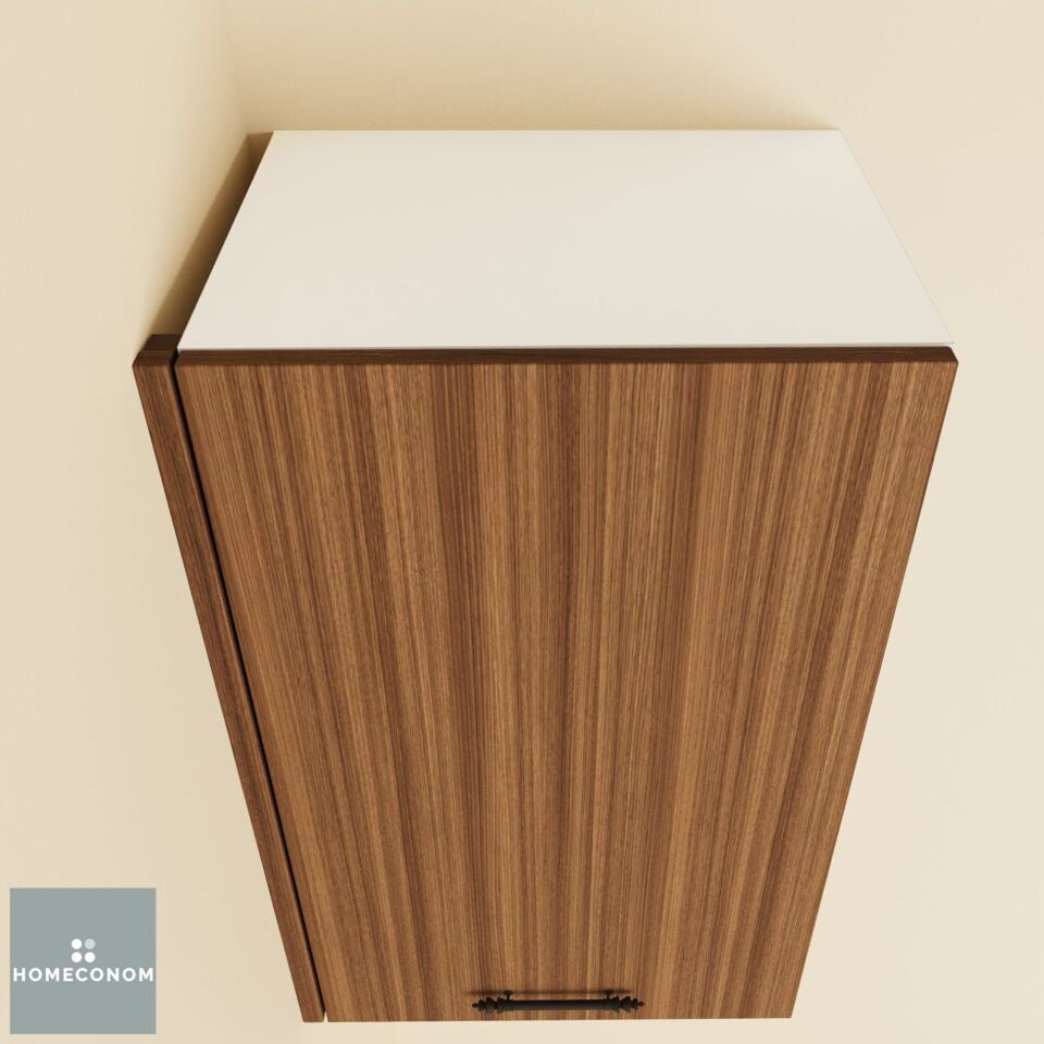 ÜST DOLAP BİTİŞ KAPAMASI 2 MDF Lam Mat Ceviz