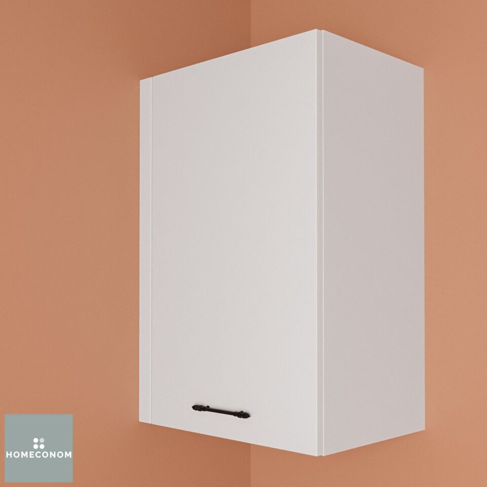 ÜST DOLAP BİTİŞ KAPAMASI 3 MDF Lam Parlak Beyaz
