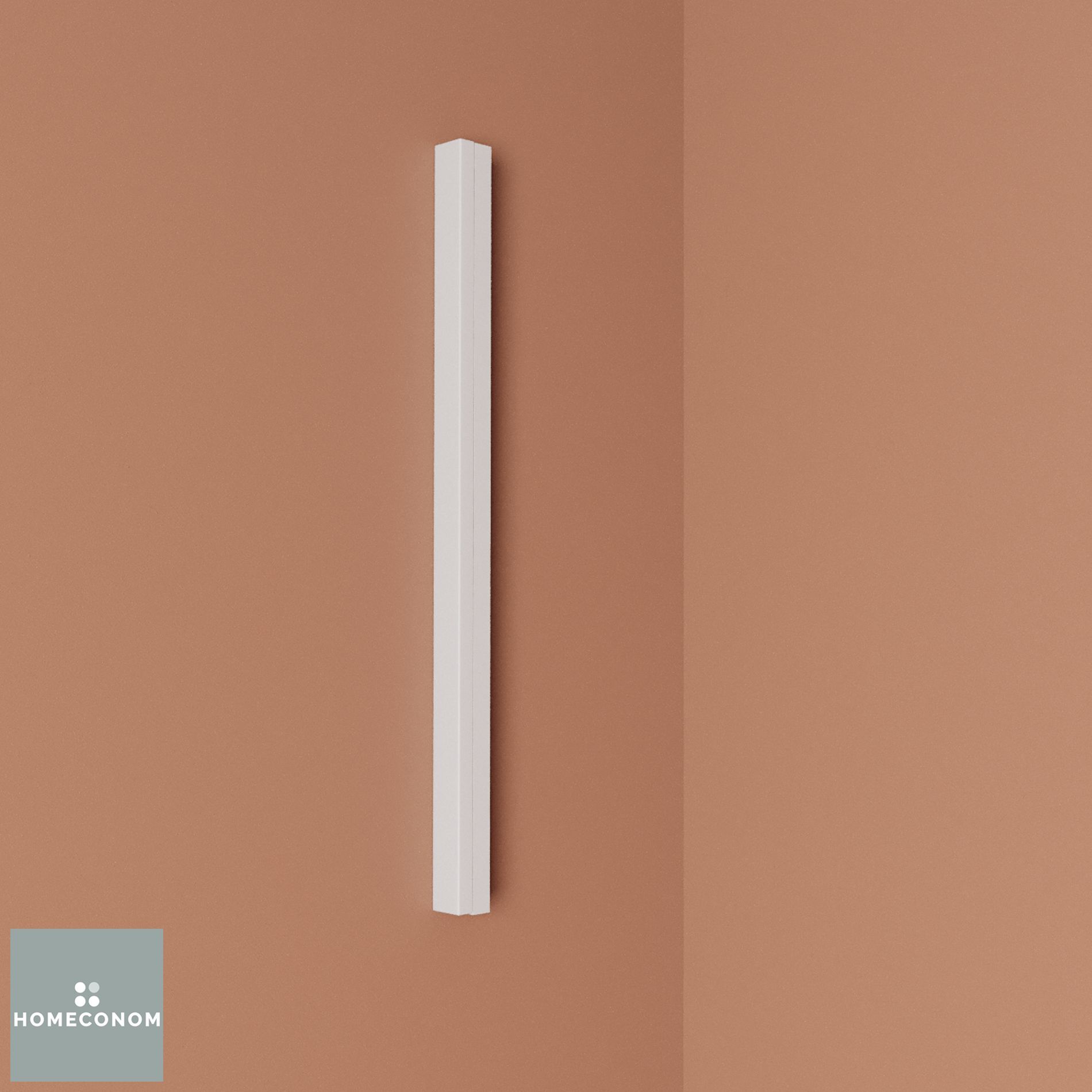 ÜST DOLAP BİTİŞ KAPAMASI 3 MDF Lam Parlak Beyaz