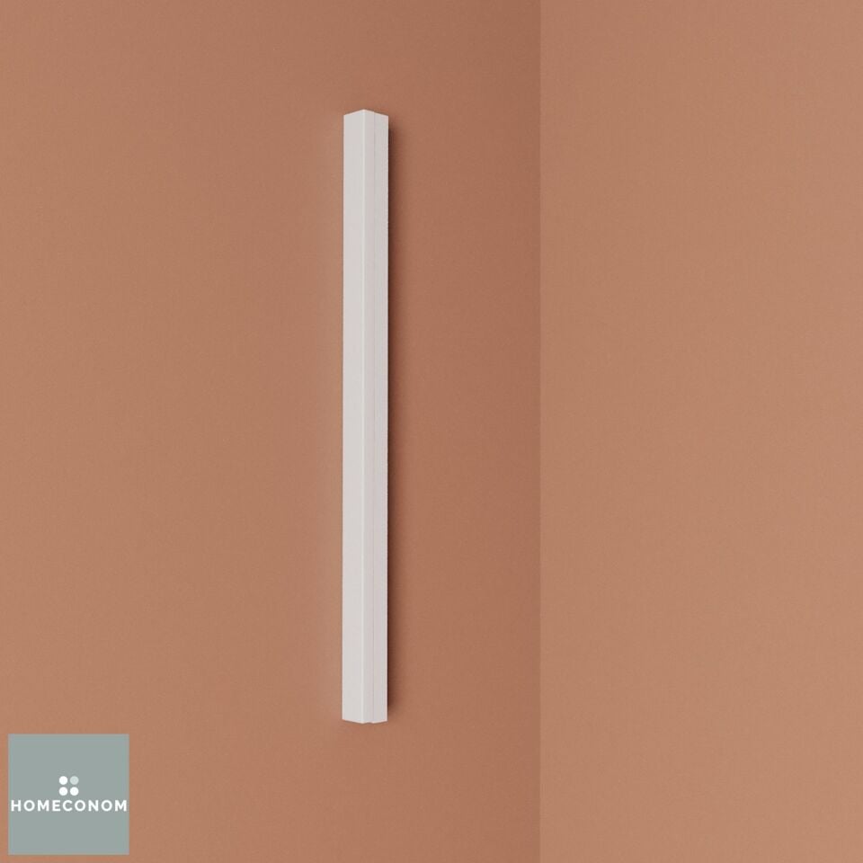 ÜST DOLAP BİTİŞ KAPAMASI 3 MDF Lam Parlak Beyaz