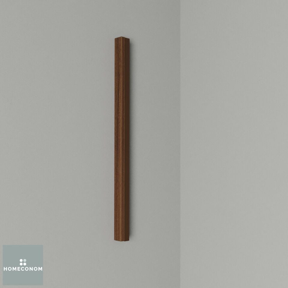 ÜST DOLAP BİTİŞ KAPAMASI 3 MDF Lam Mat Ceviz