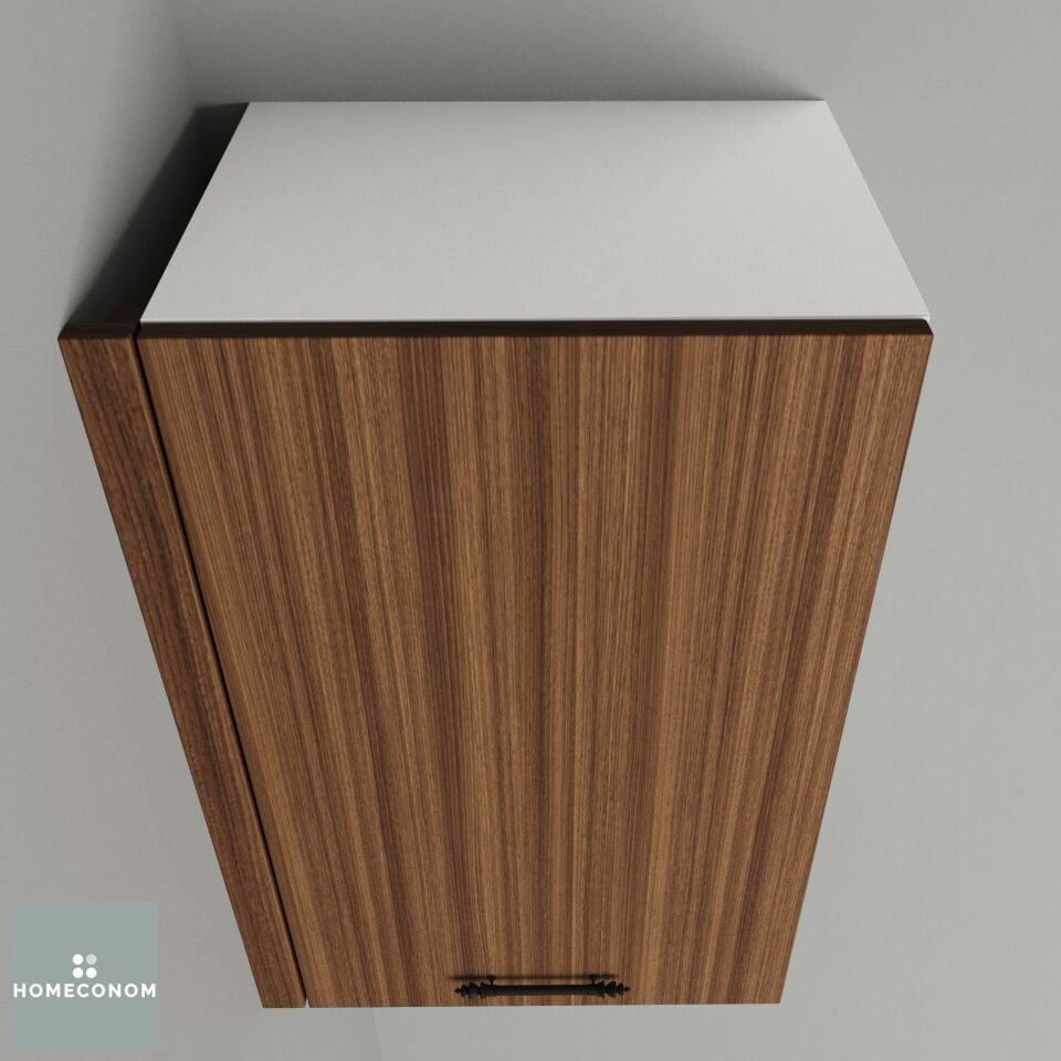 ÜST DOLAP BİTİŞ KAPAMASI 3 MDF Lam Mat Ceviz