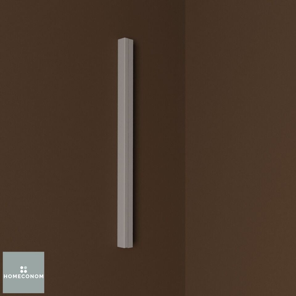 ÜST DOLAP BİTİŞ KAPAMASI 4 MDF Lam Mat Vizon