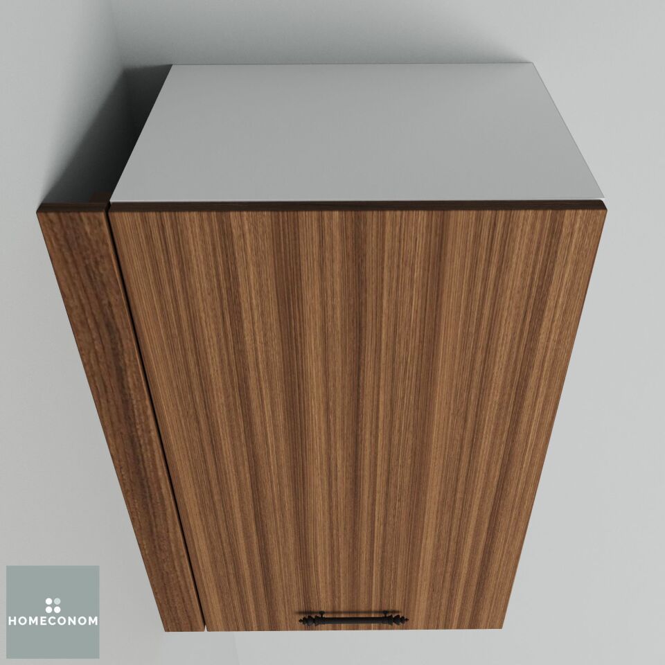 ÜST DOLAP BİTİŞ KAPAMASI 6 MDF Lam Mat Ceviz