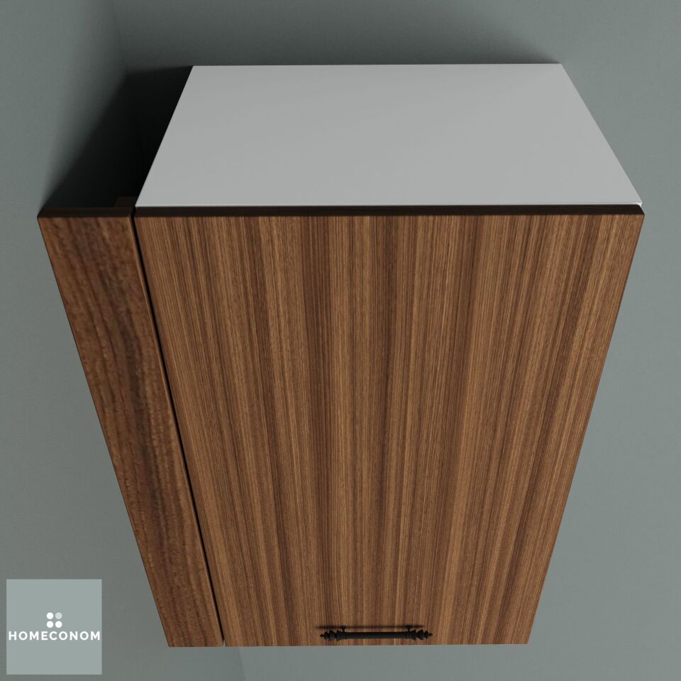ÜST DOLAP BİTİŞ KAPAMASI 7 MDF Lam Mat Ceviz