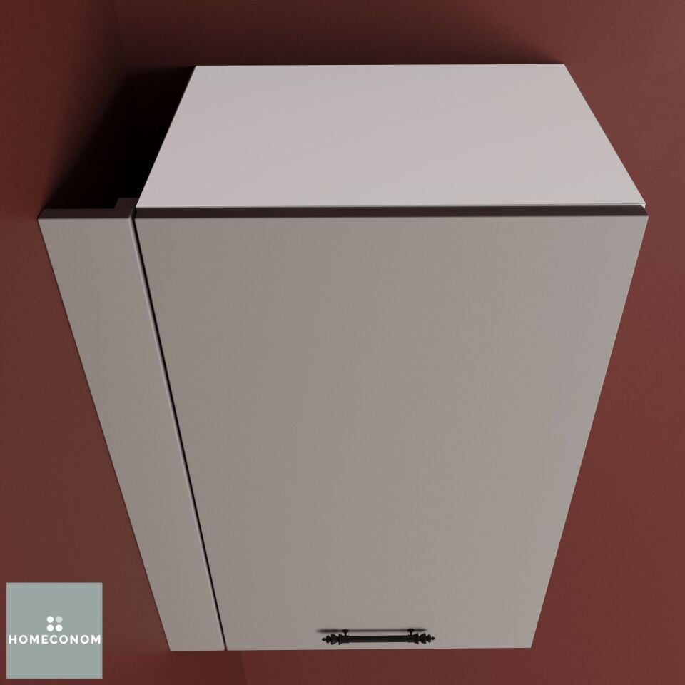 ÜST DOLAP BİTİŞ KAPAMASI 7 MDF Lam Mat Vizon