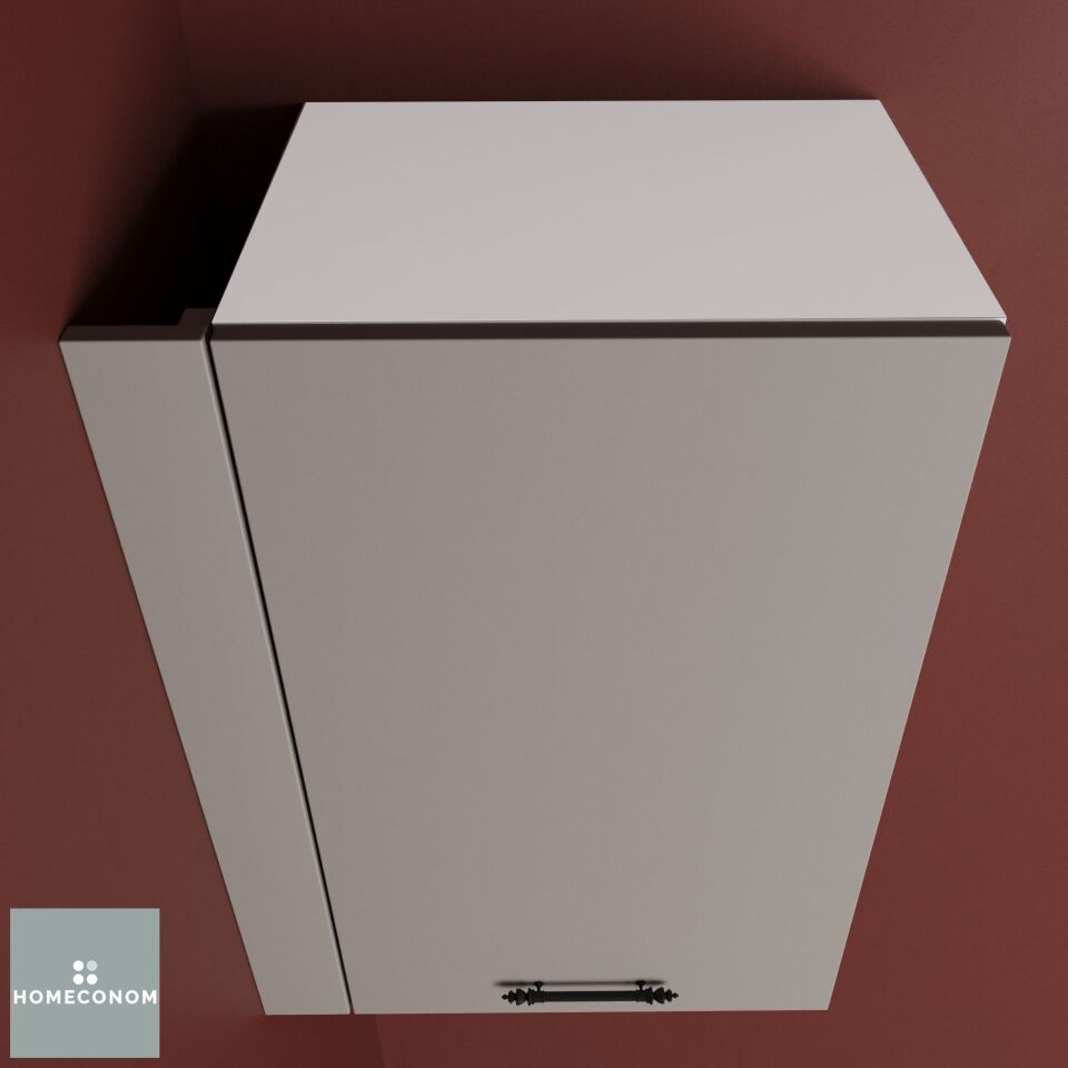 ÜST DOLAP BİTİŞ KAPAMASI 8 MDF Lam Mat Vizon