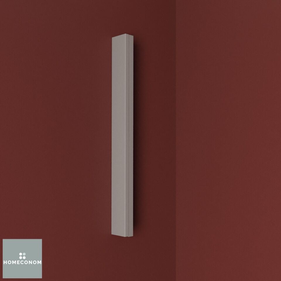ÜST DOLAP BİTİŞ KAPAMASI 8 MDF Lam Mat Vizon