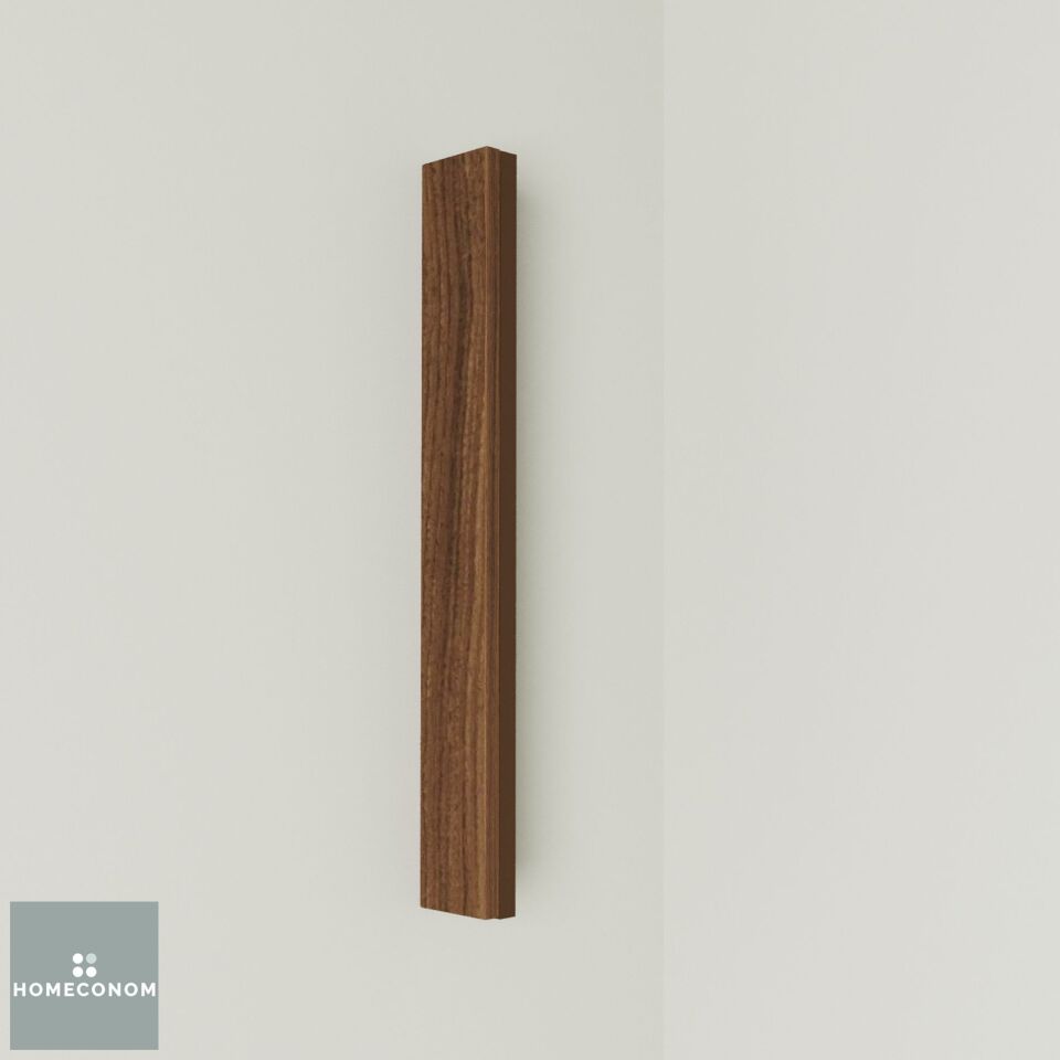 Üst Dolap Bitiş Kapaması 10 cm Mat Ceviz MDF Lam