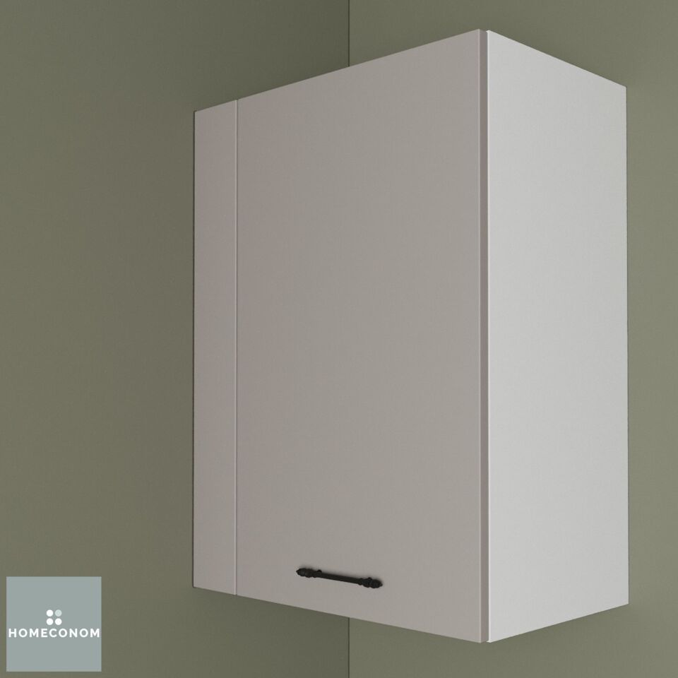 Üst Dolap Bitiş Kapaması 10 cm Mat Vizon MDF Lam