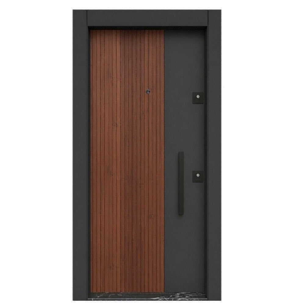 C7700 Çelik Kapı Laminox Sol Yön | Homeconom