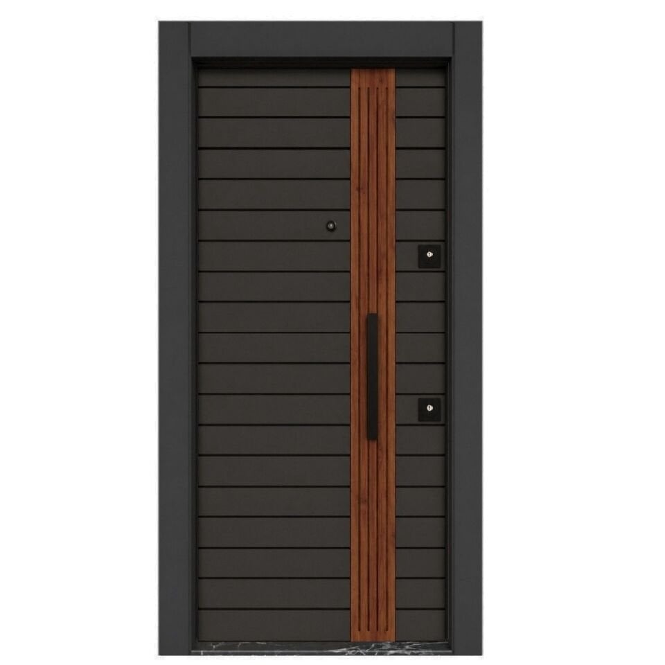 C7800 Çelik Kapı Laminox Sol Yön