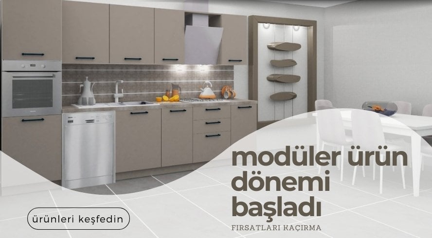 modüler ürün dönemi başladı